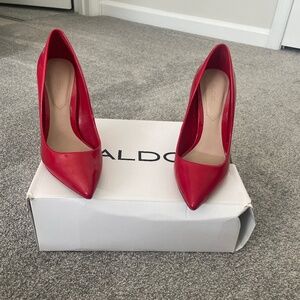 ALDO Red Pumps